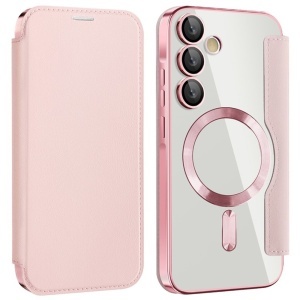 Husa pentru Samsung Galaxy A35 5G - Techsuit SmartMag Book Case - Pink - Img 2