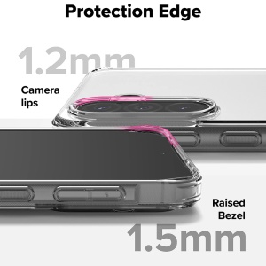 Husa pentru Samsung Galaxy A36 5G / A56 5G - Ringke Fusion - Matte Clear - Img 5
