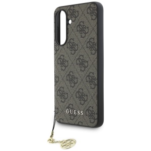 Husa pentru Samsung Galaxy A36 5G - Guess Hardcase 4G Charm (GUHCSA36GF4GBR) - Brown - Img 9