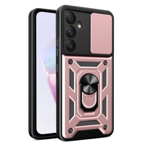 Husa pentru Samsung Galaxy A36 5G - Techsuit CamShield Series - Rose Gold - Img 1