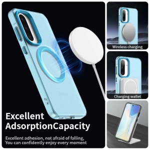 Husa pentru Samsung Galaxy A36 5G - Techsuit CandyCase MagSafe - Blue - Img 4