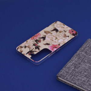 Husa pentru Samsung Galaxy S22 5G - Techsuit Marble Series - Mary Berry Nude - Img 5