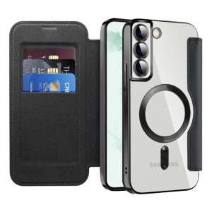 Husa pentru Samsung Galaxy S22 Plus 5G - Techsuit SmartMag Book Case - Black