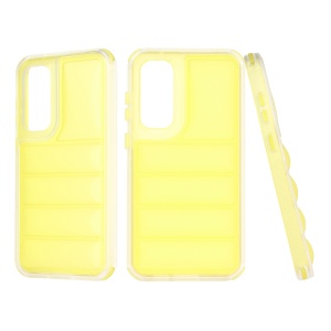 Husa pentru Samsung Galaxy S23 FE - Techsuit Wave Shield - Yellow