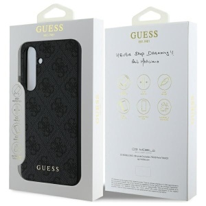 Husa pentru Samsung Galaxy S24 FE - Guess Hardcase 4G Classic (GUHCS24FEG4GFGR) - Grey - Img 7