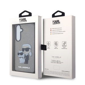 Husa pentru Samsung Galaxy S24 Plus - Karl Lagerfeld Hardcase Glitter (KLHCS24MHNKCTGK) - Karl&Choupette - Img 7