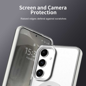 Husa pentru Samsung Galaxy S24 Plus / S25 Plus - Techsuit CandyCase MagSafe - White - Img 6