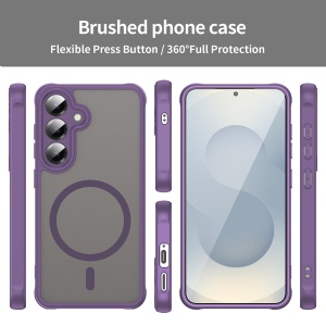 Husa pentru Samsung Galaxy S24 Plus / S25 Plus - Techsuit HaloFrost II MagSafe - Purple - Img 3