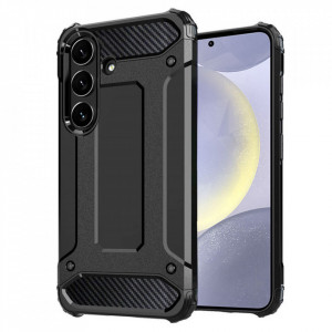 Husa pentru Samsung Galaxy S24 - Techsuit Hybrid Armor - Black - Img 1