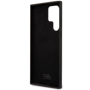 Husa pentru Samsung Galaxy S24 Ultra - Karl Lagerfeld Silicone (KLHCS24LSNCHBCK) - Choupette - Img 4