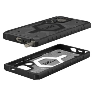 Husa pentru Samsung Galaxy S24 Ultra - UAG Pathfinder Clear MagSafe - Ash - Img 4