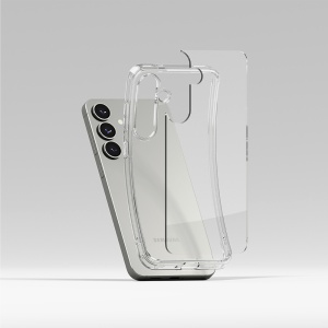 Husa pentru Samsung Galaxy S25 - Ringke Fusion - Matte Clear - Img 5