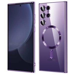 Husa pentru Samsung Galaxy S25 Ultra - Techsuit Luxury Crystal MagSafe - Light Purple