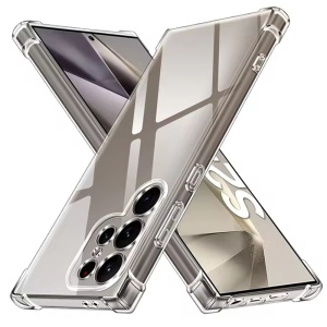 Husa pentru Samsung Galaxy S25 Ultra - Techsuit Shockproof Clear Silicone - Clear - Img 1