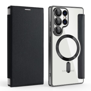 Husa pentru Samsung Galaxy S25 Ultra - Techsuit SmartMag Book Case - Black - Img 2