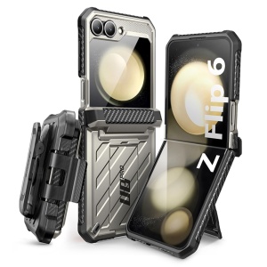 Husa pentru Samsung Galaxy Z Flip6 - Supcase Unicorn Beetle Pro - Titan Gray - Img 1
