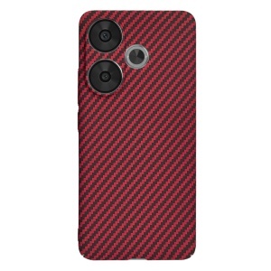 Husa pentru Xiaomi Poco F6 - Techsuit Carbonite FiberShell - Red - Img 3
