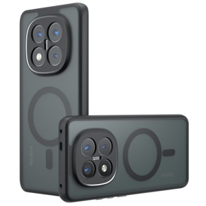 Husa pentru Xiaomi Redmi Note 14 Pro+ 5G - Techsuit PureFrost MagSafe - Frosted Black - Img 1