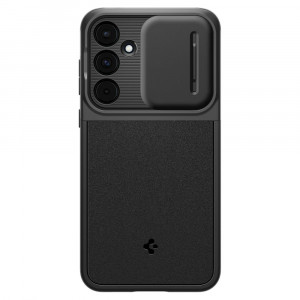 Husa Samsung Galaxy A55 5G - Spigen Optik Armor - Black - Img 4