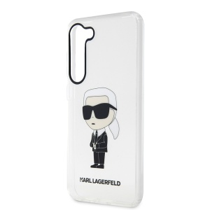 Husa Samsung Galaxy S23 Plus - Karl Lagerfeld Hardcase Transparent (KLHCS23MHNIKTCT) - Ikonik Karl Lagerfeld - Img 4