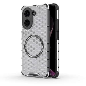 Husa transparenta pentru Xiaomi Redmi A5Â 4G (Regional) - Techsuit HoneyComb Shield MagSafe - White