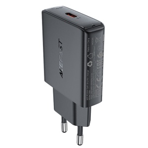 Incarcator pentru Priza, Type-C, GaN Technology, Power Delivery, 20W - Acefast (A65) - Black