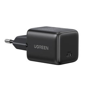 Incarcator USB-C, GaN, Fast Charging, 30W, QC4, 5V/3A - Ugreen X513 (65007) - Black