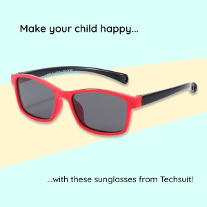 Ochelari pentru Copii Polarizati - Techsuit (8260-C34) - Purple / Cyan - Img 3