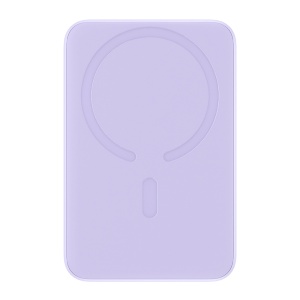 Baterie Externa USB-C, MagSafe, 10000mAh, 20W - Baseus Magnetic Mini (PPCX110105) - Purple