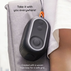 Boxa portabila Bluetooth 5.3, Lumini RGB, IPX5, TWS, TF, USB, FM, AUX - Havit (SK809BT) - Violet - Img 5
