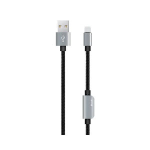 Cablu adaptor Benks D20 Lightning audio 1.2m Gri
