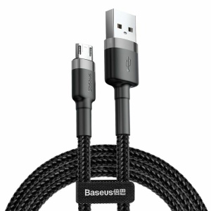 Cablu Baseus Cafule Micro USB - USB 1 metru 2.4A - Img 2