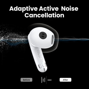 Casti Bluetooth, Noise-Cancelling, Hi-Res, IPX5 - Ugreen HiTune H6 Pro WS203 (35873) - White - Img 3