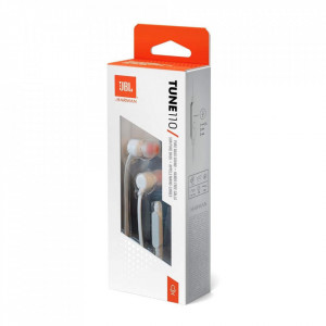 Casti cu Fir, Mufa Jack - JBL T110 (JBLT110WHT) - White - Img 7