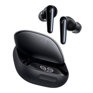 Casti fara Fir Bluetooth 5.3, TWS - Anker SoundCore Liberty 4 Pro NC (A3954GF1) - Glossy Black