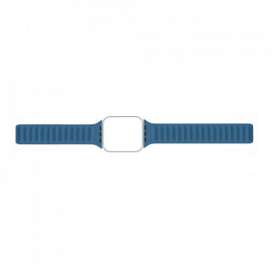 Curea pentru Apple Watch 1/2/3/4/5/6/7/8/9/10/SE/SE 2 (38/40/41/42mm) - Techsuit Watchband (W035) - White - Img 5