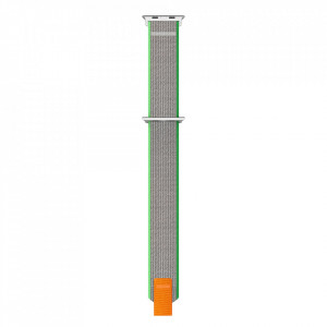 Curea pentru Apple Watch 1/2/3/4/5/6/7/8/9/10/SE/SE 2 (38/40/41/42mm) - Techsuit Watchband (W039) - Black / Gray - Img 5