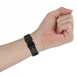 Curea pentru Samsung Galaxy Watch 4/5/Active 2, Huawei Watch GT 3 (42mm)/GT 3 Pro (43mm) - Techsuit Watchband 20mm (W001) - Gray - Img 4
