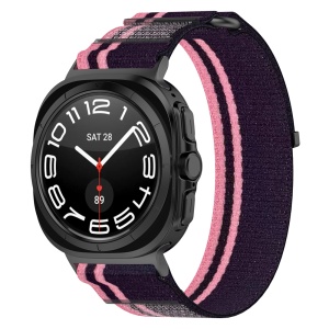 Curea pentru Samsung Galaxy Watch Ultra 47mm / Watch Ultra 2 - Techsuit Watchband (W054) - Pink / Black