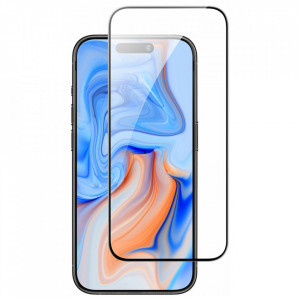 Folie pentru iPhone 15 - ESR Tempered Glass - Black - Img 2