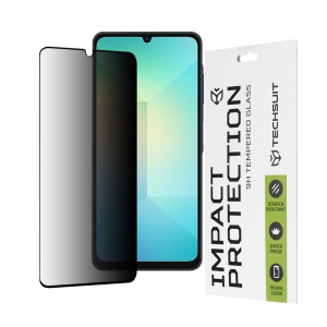 Folie pentru Samsung Galaxy A06 - Techsuit 111D Privacy FullÂ Glue - Black - Img 1