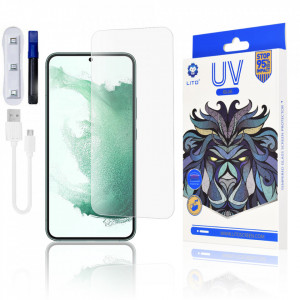 Folie pentru Samsung Galaxy S22 Plus 5G / S23 Plus - Lito 3D UV Glass - Clear - Img 2