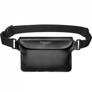 Husa + geanta subacvatica - Spigen Waist Bag & Waterproof Case A621 - Black - Img 4