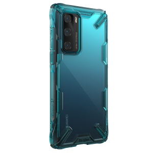 Husa Huawei P40 Ringke FUSION X Transparent / Verde