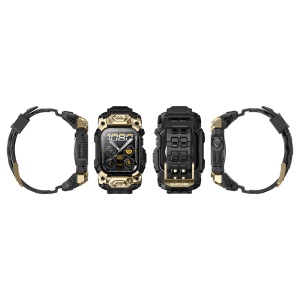 Husa pentru Apple Watch 10 46mm + Curea - Supcase Unicorn Beetle Ore - Gold - Img 4