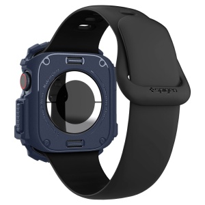 Husa pentru Apple Watch 10 46mm - Spigen Rugged Armor - Navy Blue - Img 6