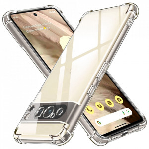 Husa pentru Google Pixel 8 Pro - Techsuit Shockproof Clear Silicone - Clear