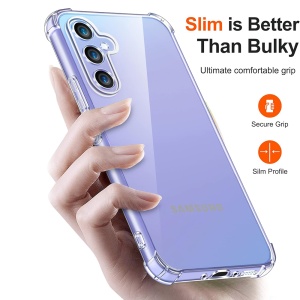 Husa pentru Honor Magic7 Pro - Techsuit Shockproof Clear Silicone - Clear - Img 3