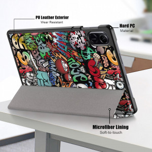 Husa pentru Honor Pad X9 / X8 Pro - Techsuit FoldPro - Urban Vibe - Img 7