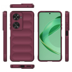 Husa pentru Huawei nova 11 SE / 12 SE - Techsuit Magic Shield - Bordeaux - Img 3
